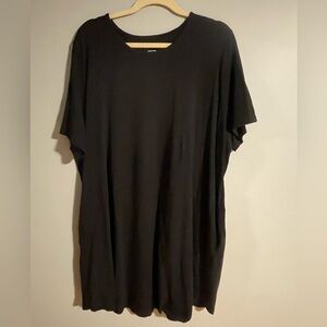 US Hallie tshirt dress, black size L (18/20)